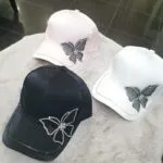 Butterfly Face Cap