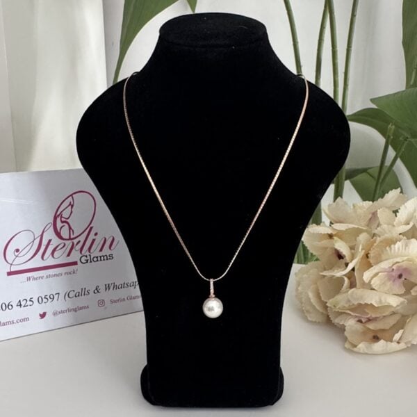 Rosegold Diana Pendant