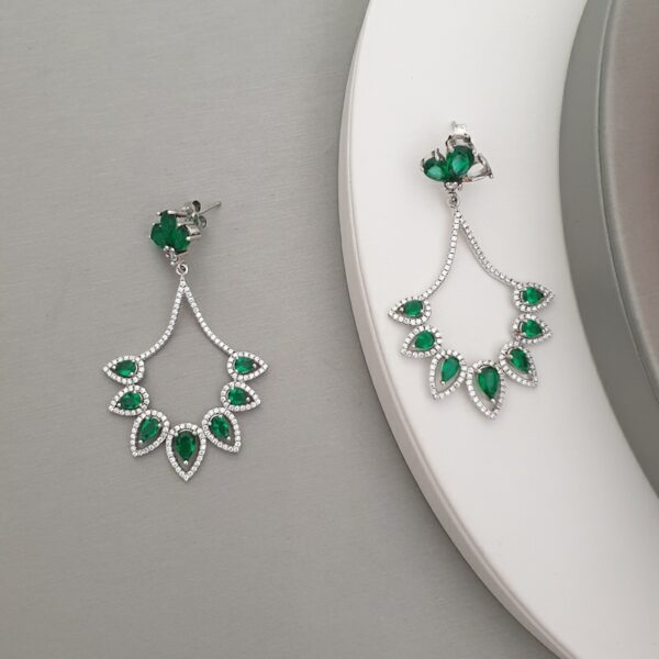 Green Peak Earrings