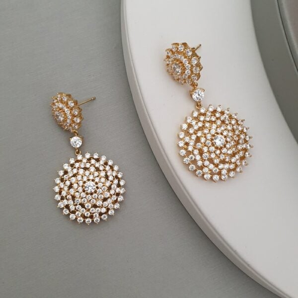 Golden Nest Earrings