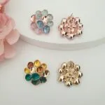 Multi Emerald Earrings - Image 2