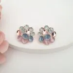 Multi Emerald Earrings - Image 4