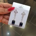 Cube Drop Flora Earrings - Image 10