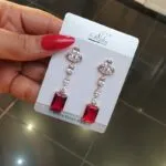 Cube Drop Flora Earrings - Image 12
