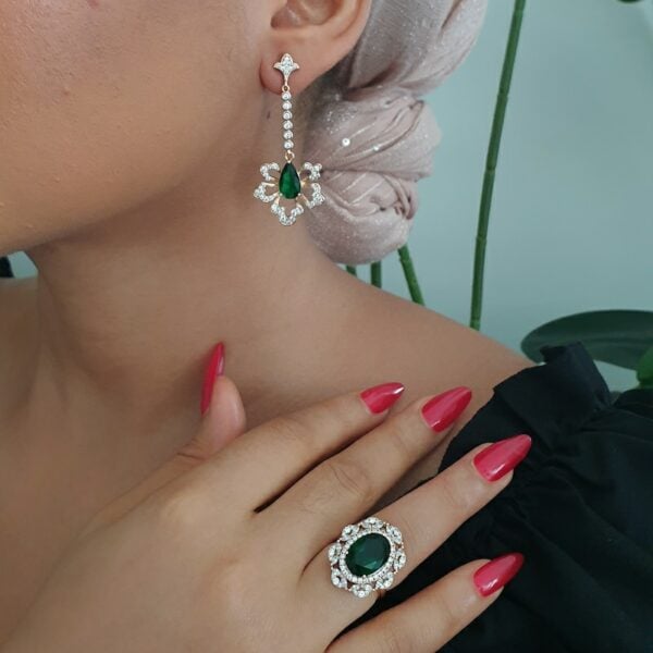 Gilded Flower Spark Earrings