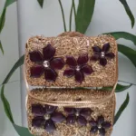 Honey Glazed Statement Clutch - Image 2