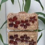 Honey Glazed Statement Clutch