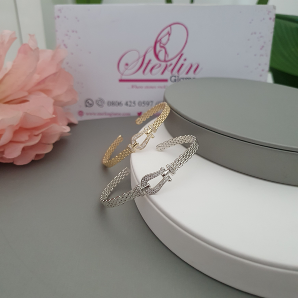 Anchor Lock Bangle