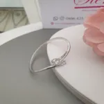 Stone Wand Open Bangle - Image 3