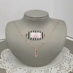 C-Shape Pendant Necklace - Image 3