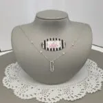 C-Shape Pendant Necklace - Image 4
