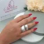Brushed Cupped Ring - Image 2