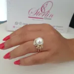 Bow And Pearl Ring - Image 2
