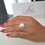 Bow And Pearl Ring - Image 3