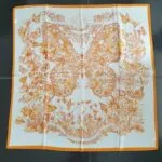 Butterfly Garden 100% Silk Scarf - Image 2