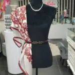 Floral Ornate Non-Silk Scarf