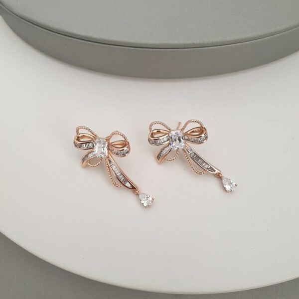 Drop Bow Earring