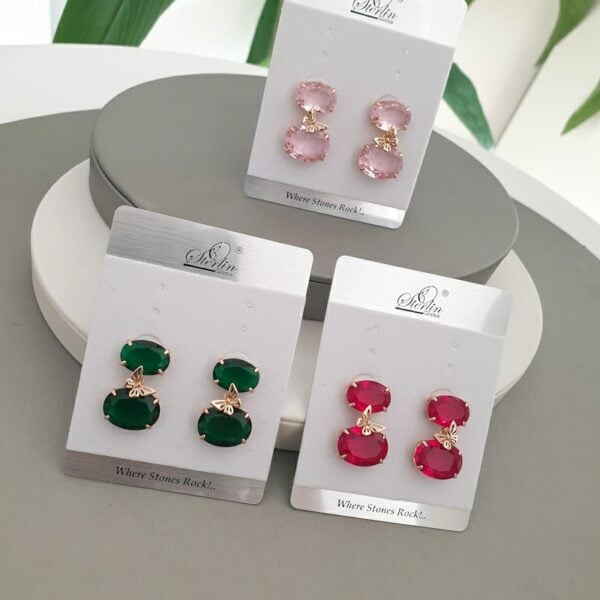 Butterfly Gem Earring