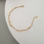 Double Line Stone Bracelet - Image 2