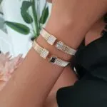 Square Grid Bangle