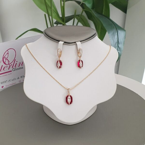 Asgardian Crystal Necklace Set