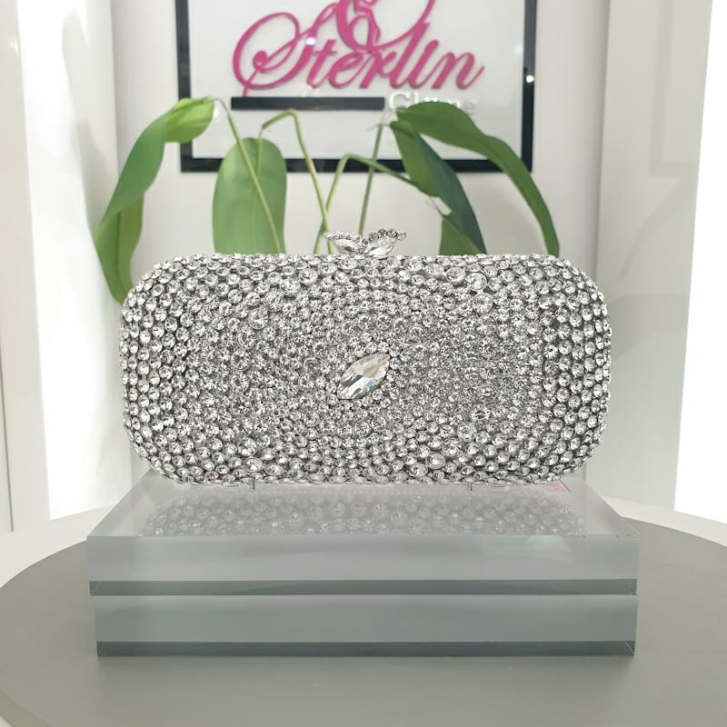 303-2109 Stoned Island Crystal Clutch(Existing)