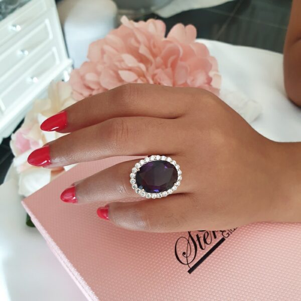 Empress Purple Stone Ring