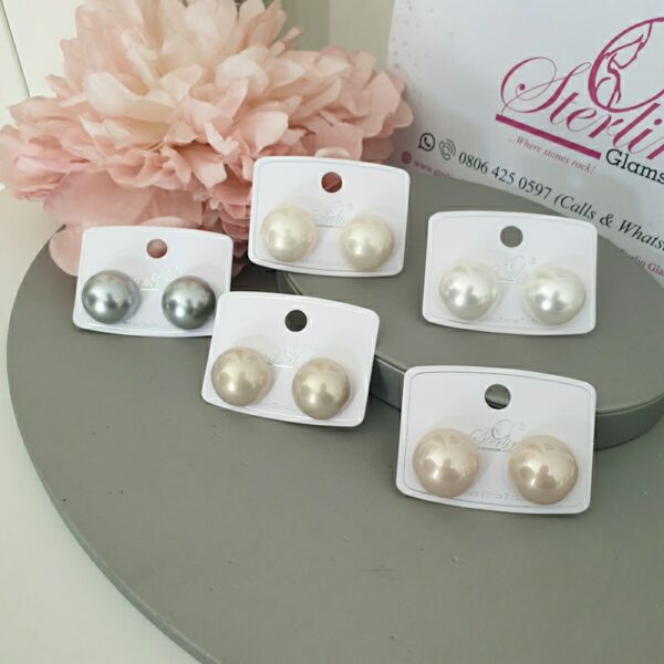 Éclat Pearl Big Studs