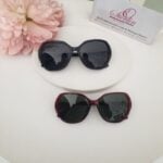 Oversized Round Frame Sunglasses